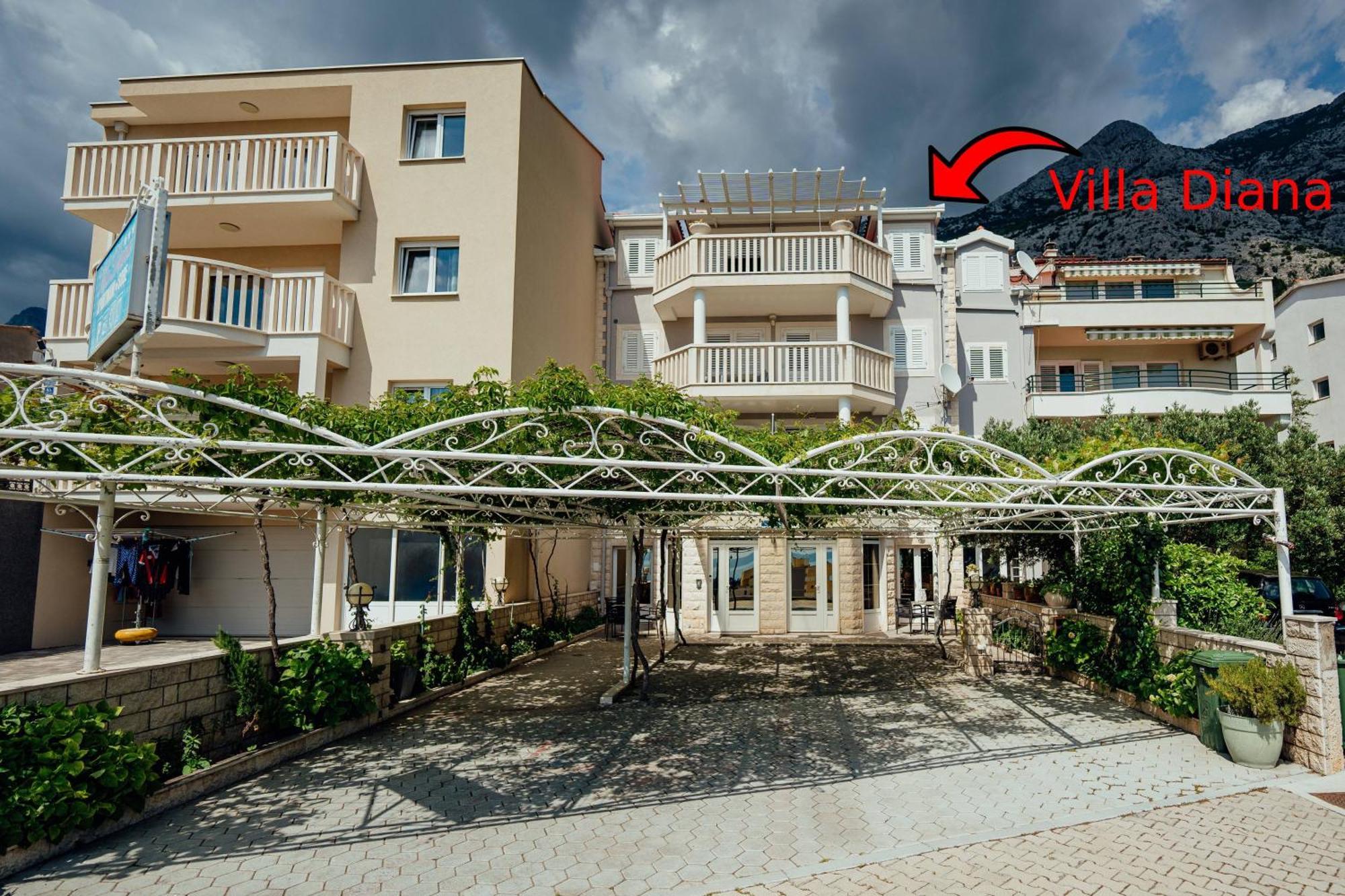 Guesthouse Villa Diana 马卡尔斯卡 外观 照片